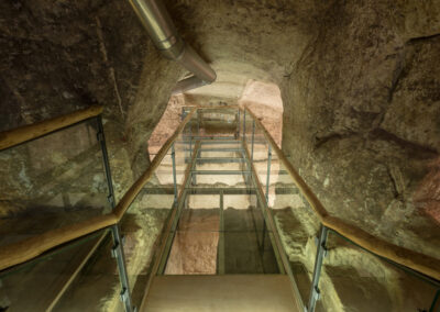 percorso rinnovato barriere architettoniche moom matera olive oil museum museo olio oliva